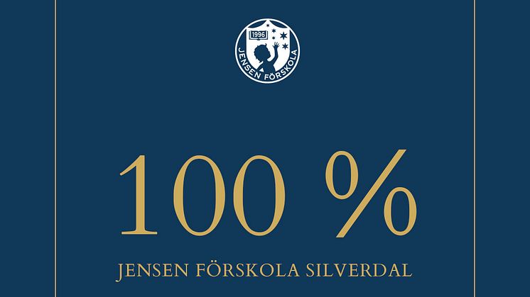 100% med JENSEN förskola Silverdal