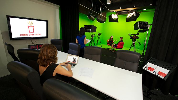 HBM's Integrated Communications facility is designed for training and program production