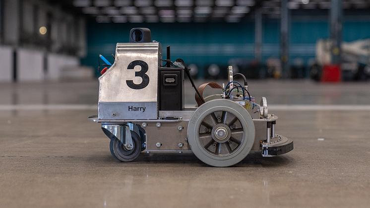 Harry Plotter - a data driven plotter, photo: Stockholmsmässan