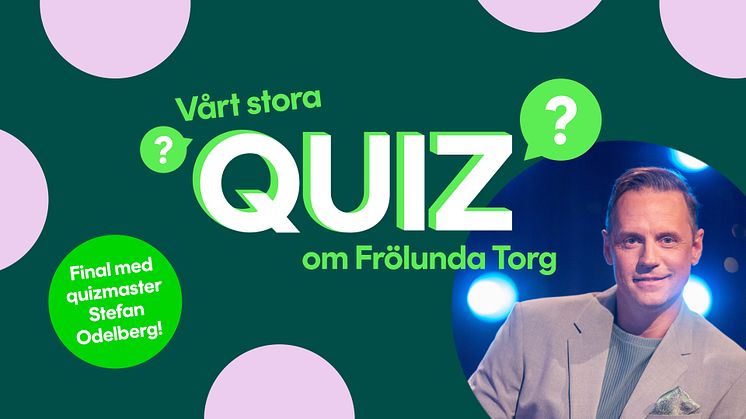 Digitalt quiz stärker gemenskapen och engagemanget hos besökarna på Frölunda Torg