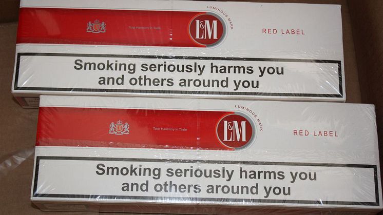 LON 13/15 Cigarettes Seized