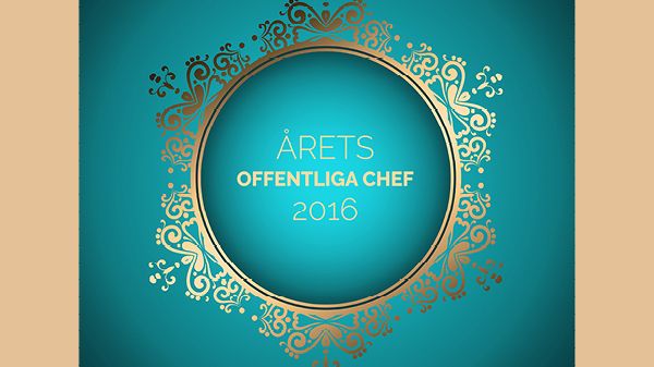 Vem blir Årets Offentliga Chef 2016?