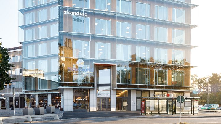 Danderyds Centrums kontorshus nominerat till prestigefyllt miljöpris