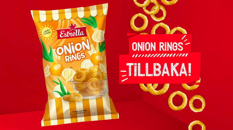 Onion Rings gör tillfällig comeback i sommar
