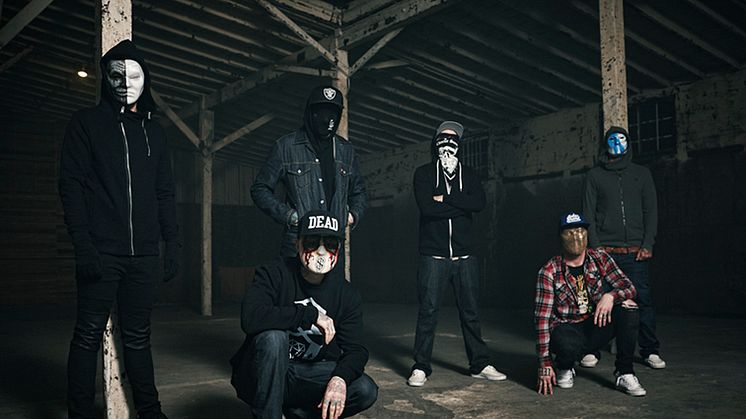 Hollywood Undead klara för Gröna Lund