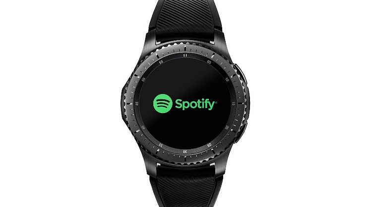 Hor pa musikk offline pa Spotify med Gear S2 og Gear S3 Samsung Electronics Nordic AB