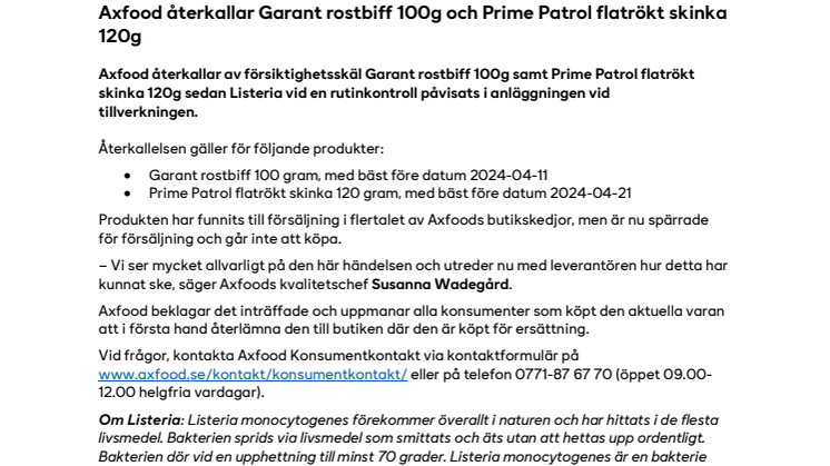 PM_240328_Axfood återkallar Garant rostbiff 100g och Prime Patrol flatrökt skinka 120g.pdf