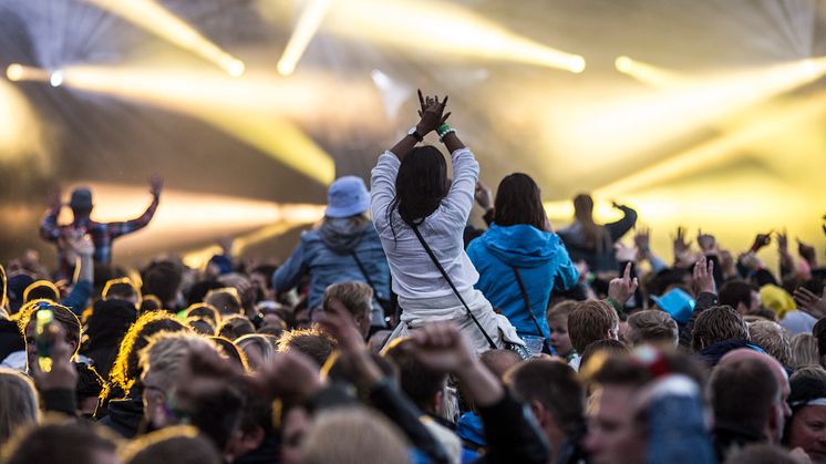 Stemning på Tysnesfest 2015. Foto: Camilla Korsnes.