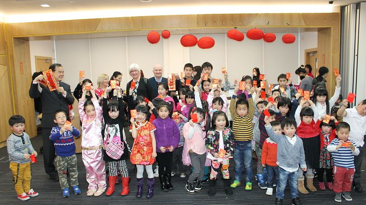Local families Celebrate Chinese New Year in North Glasgow