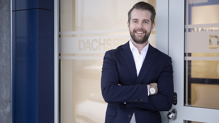 Daniel Jonsson, Sales Manager hos Dachser Sweden AB i Göteborg.