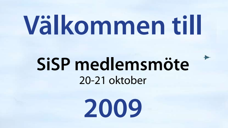 Swedish incubator and Science Parks höstmöte 21 oktober