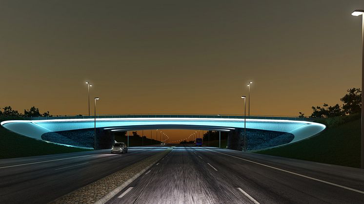 Bro blir porten till ”nya” Landvetter flygplats 