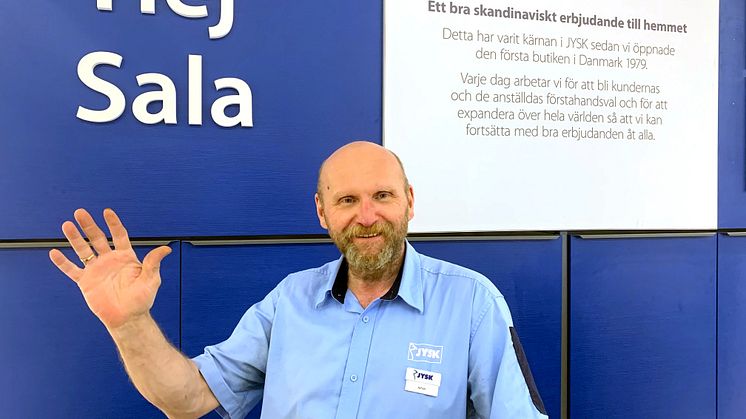 ​JYSK i Sala nyinvigs efter tillbyggnad