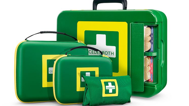 Cederroth First Aid Kits har utsetts till vinnare av Svensk Forms designpris Design S i kategorin Industridesign.