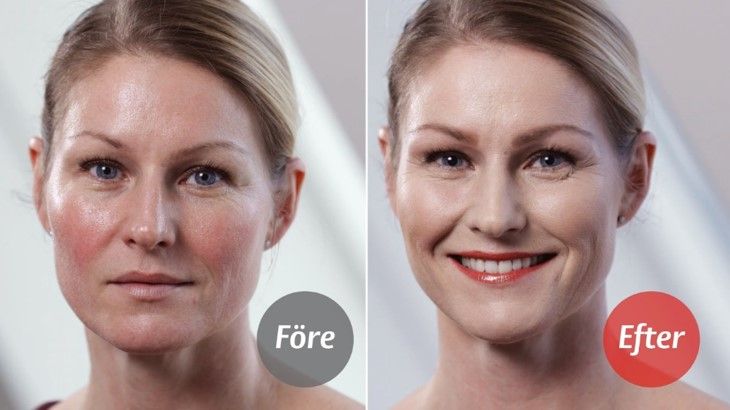 Makeupexperten visar – enkel vardagssminkning steg-för-steg för dig med rosacea
