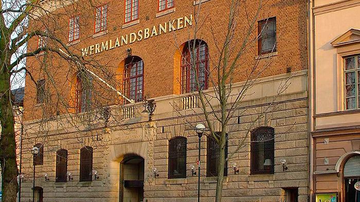 Förändringar av byggnadsminnet Wermlandsbanken