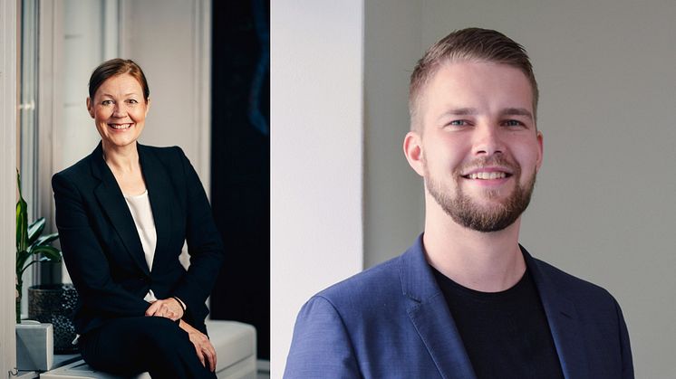 Riikka Salminen, Visa Country Manager, Finland, Sweden and Baltics / Janne Salminen, Fintech farm