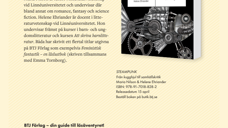 Steampunk - Från kugghjul till samhällskritik | Ny bok från BTJ Förlag