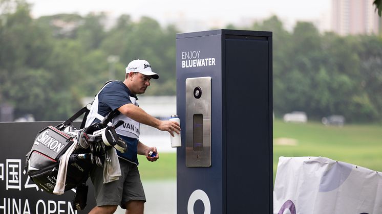 Properly hydrating at the Volvo China Open and also protecting the future of the planet by ending the need for single-use plastic bottles