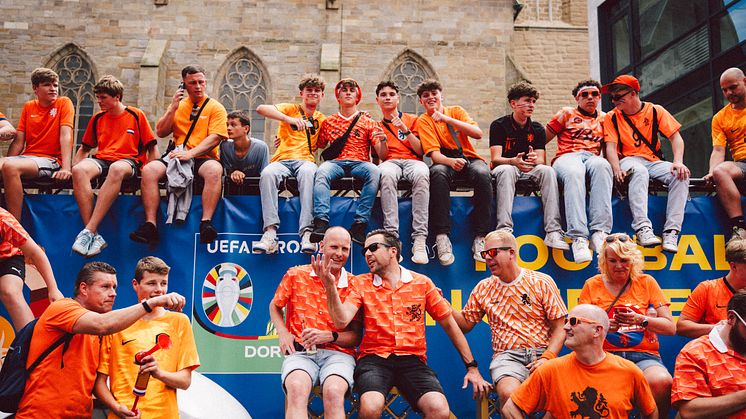 Die Fußball-EM bescherte den Beherbergungsbetrieben im Ruhrgebiet im Juni Rekordwerte. Die Zahl der Übernachtungen aus dem Ausland stieg in diesem Monat um fast 90%. (Foto: RTG/Tim Kramer) 