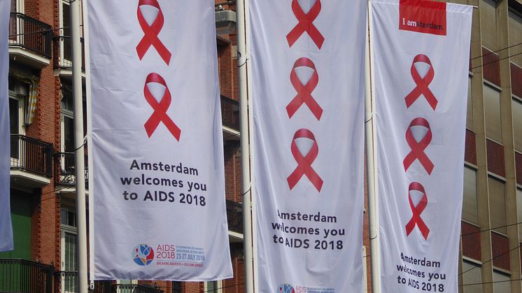 I underkant av 20.000 delegater er ventet til den internasjonale aids-konferansen AIDS 2018, som offisielt åpner i Amsterdam i dag. (Foto: Olav André Manum/HivNorge)