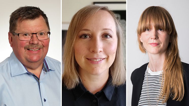 Lennart Magnusson, verksamhetschef vid Nka, Elin Karlsson, jurist på Socialstyrelsen, och Karin Gavelin, utredare på Socialstyrelsen, medverkar på webbinariet.