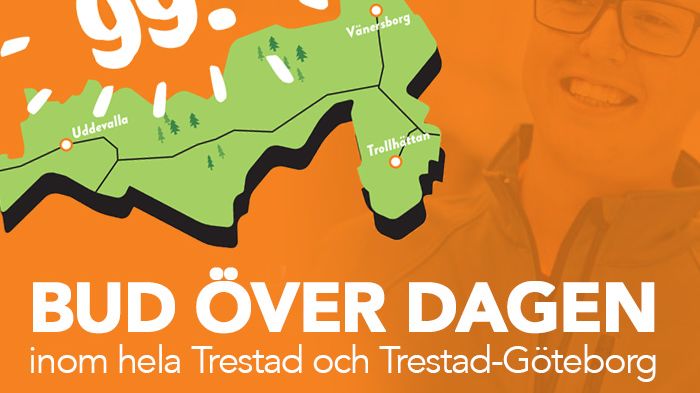 Nyhet! Bud över dagen inom hela Trestad och Trestad-Göreborg