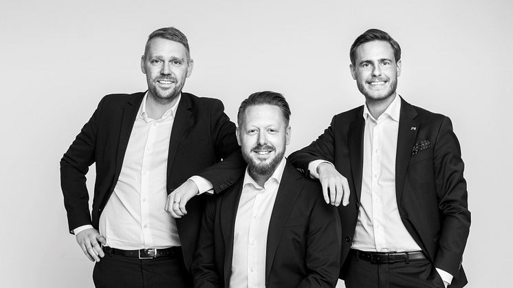 Gary Dambergs, Mattias Törlig och Andreas Söderstam går in som majoritetsägare i ytterligare ett område.