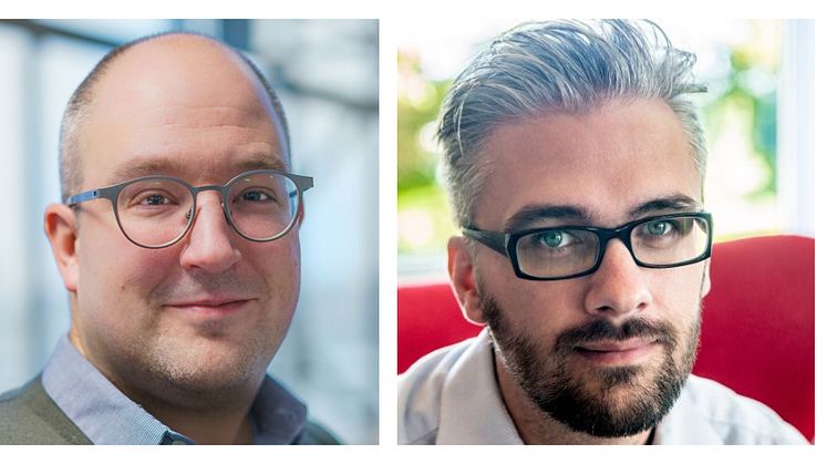Mattias Jönsson (t.v.) och Rasmus Thornberg (t.h.) är Sigma IT Consultings senaste topprekryteringarna inom AI och Data Science. 
