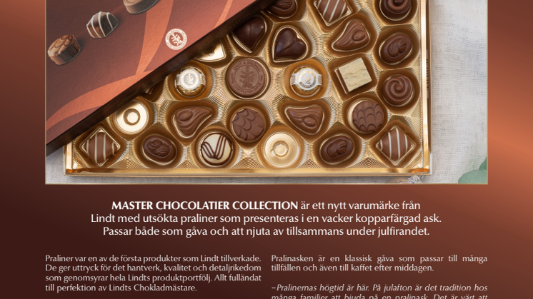 Lindt MASTER CHOCOLATIER COLLECTION