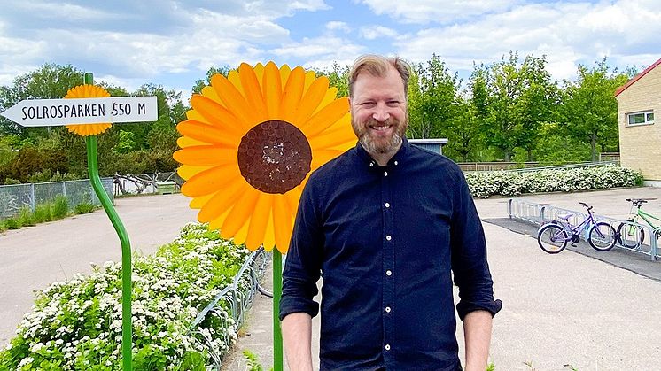 "Vårt motto är att barnen ska ha den bästa sommaren någonsin", säger Johan Björnqvist, urban utvecklare på HFAB.
