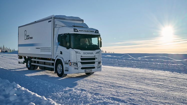 Scania Utleie går elektrisk