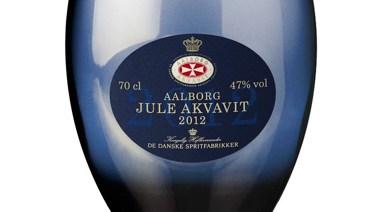 Aaborg Jule Akvavit 2012 lanseras 15 november