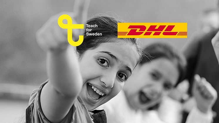 Teach for Sweden och DHL inleder samarbete för en bättre skola