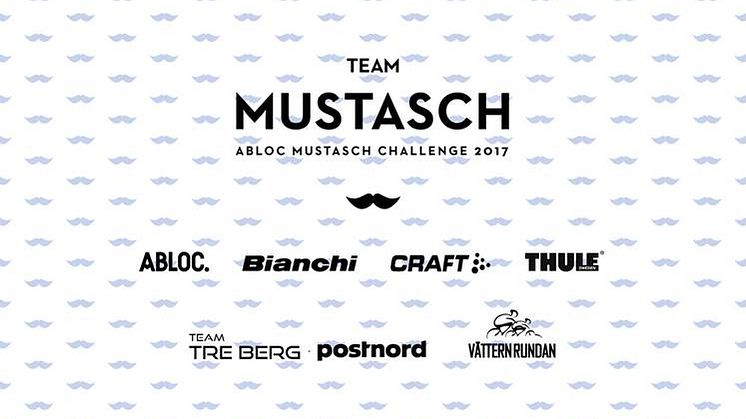 Team Mustasch cyklar i kampen mot prostatacancer – igen.