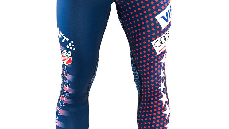 US Ski Team racing suit - Podium Race Pant Front