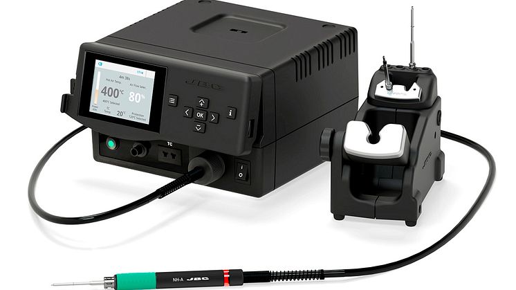 JBC nya hetluftstation för nanokomponeter