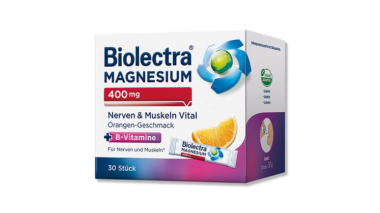 So lädt man den Akku bei Stress wieder auf: Mit Biolectra Magnesium 400 mg Nerven & Muskeln Vital