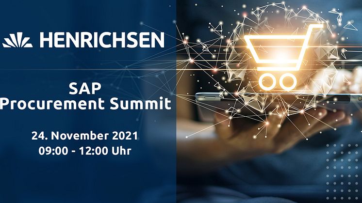 Online-Seminar der HENRICHSEN AG über Digitalisierung für den Einkauf in SAP. Bild. HAG