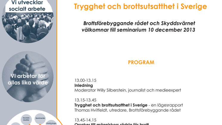 Tryghet och brottsutsatthet i Sverige