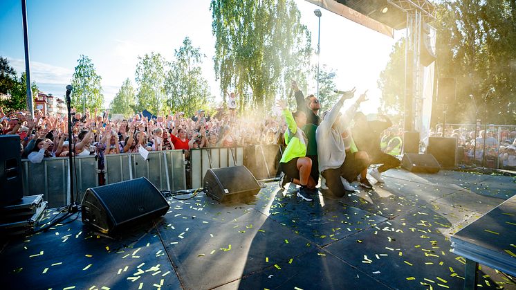 Boden Alive 2019, Samir och Viktor. Foto Mats Engfors/Fotographic