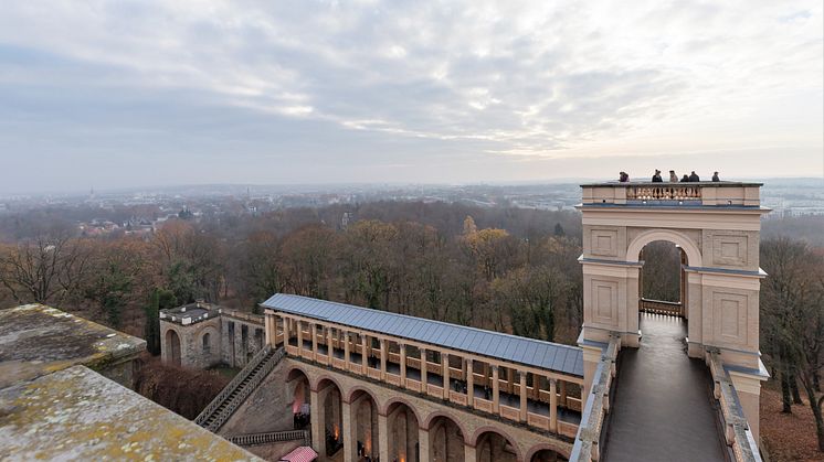 Das Belvedere Pfingstberg ist ein beliebter Ausflugsort - und eine begehrte Hochzeitslocation