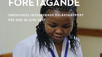 Swedfunds integrerade delårsrapport april-juni 2017