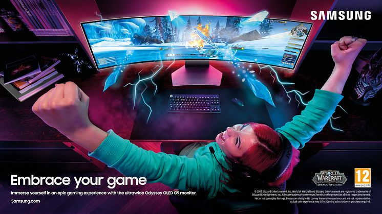 Samsung lanserer Embrace your game – en europeisk gaming-portal der gamere kan ta gamingen sin til neste nivå