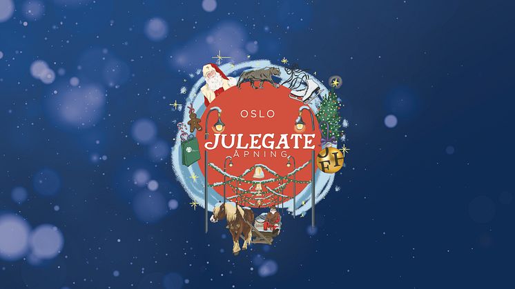 Julegateåpning i Oslo sentrum