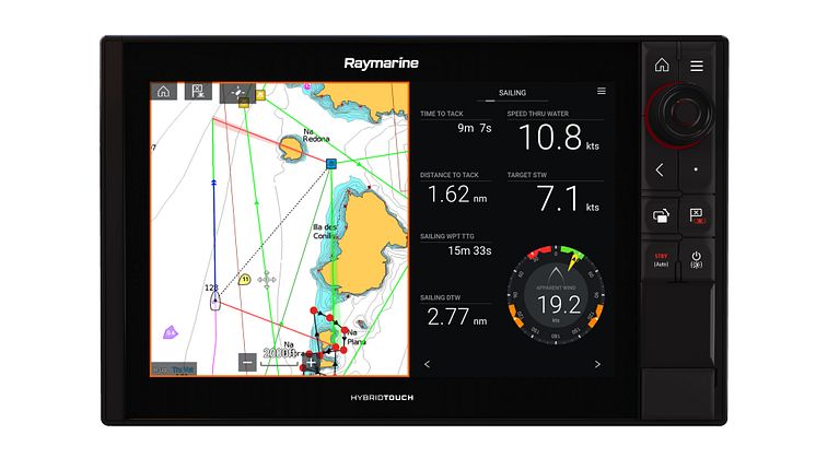 High res image - Raymarine - LH3.9 Sailing features