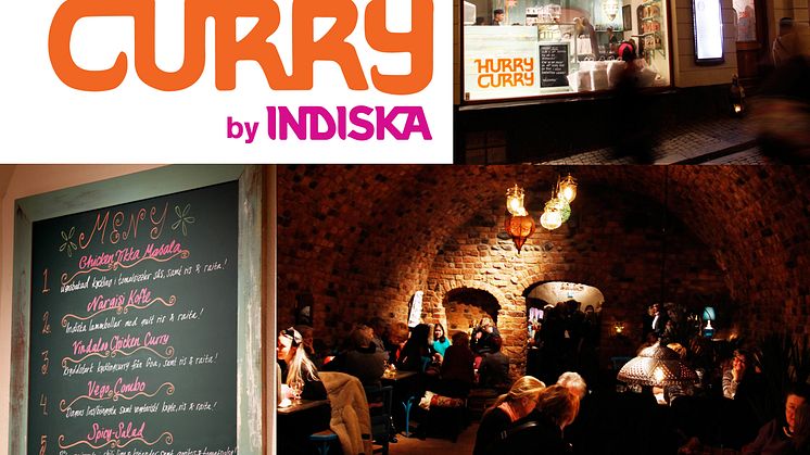 HURRY CURRY öppnar i Gamla Stan 