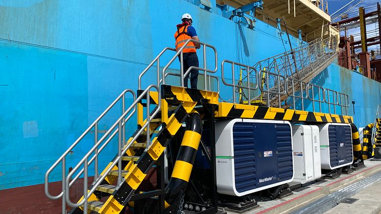 MoorMaster NxG units at the APM Terminals MedPort Tangier