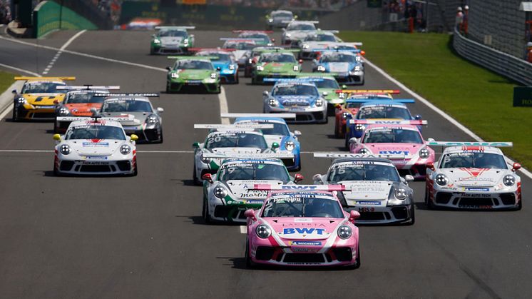 Unga svenska förartalanger gör internationell debut i Porsche Mobil 1 Supercup på Hockenheimring!