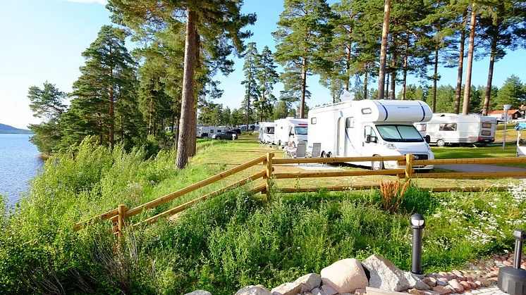 Leksand Strand ny femstjärnig campinganläggning